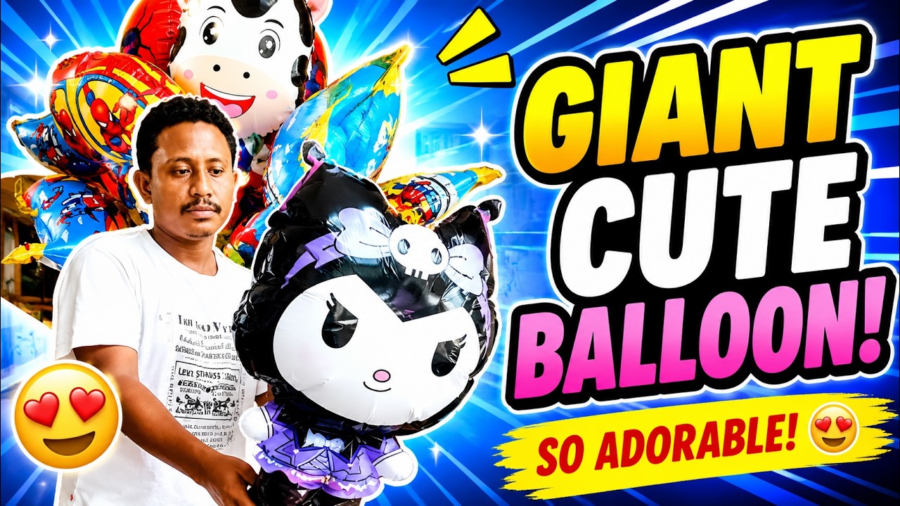 Gas Balon Model Terbaru Kuromi‼