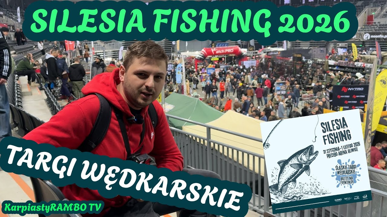 Silesia Fishing 2026 - Targi Wędkarskie GLIWICE! Tłumy ludzi i nowości!