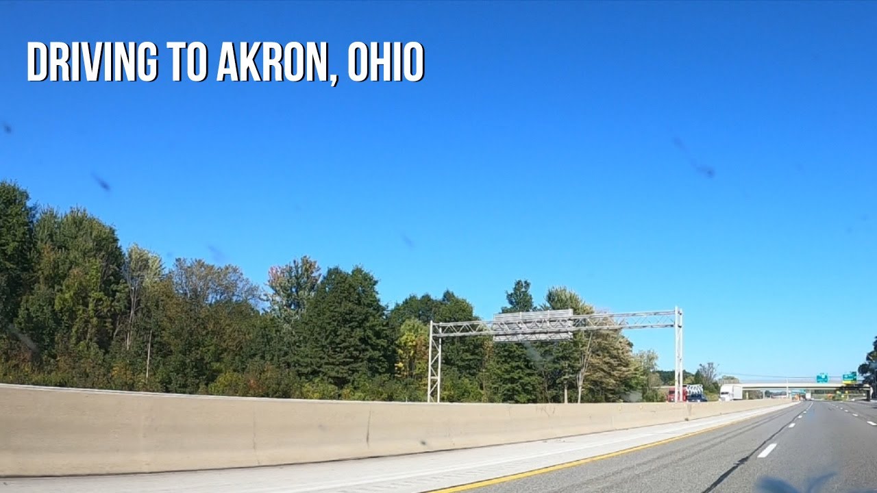 Driving to Akron Ohio September 2025