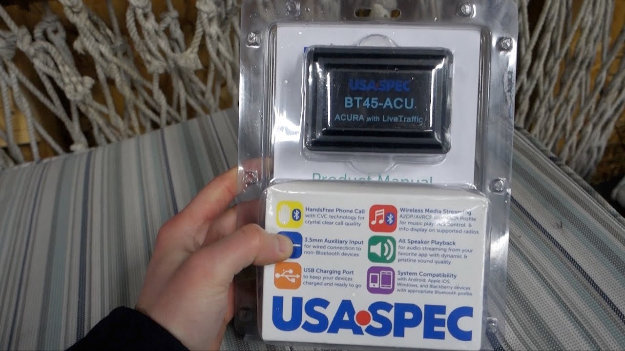 USA SPEC BT45-ACU Bluetooth Install tutorial for 07-08 Acura TL 3G (With Nav)