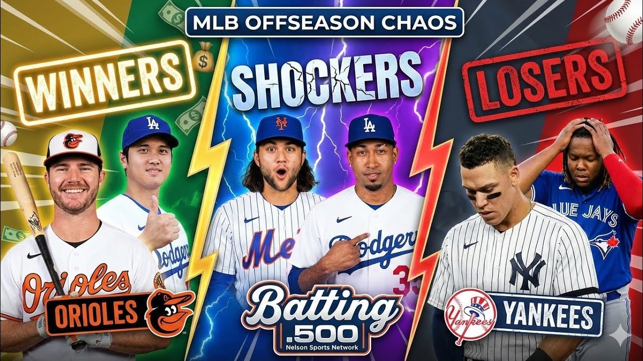 MLB Offseason Chaos: The Winners, The Losers, and The Shockers