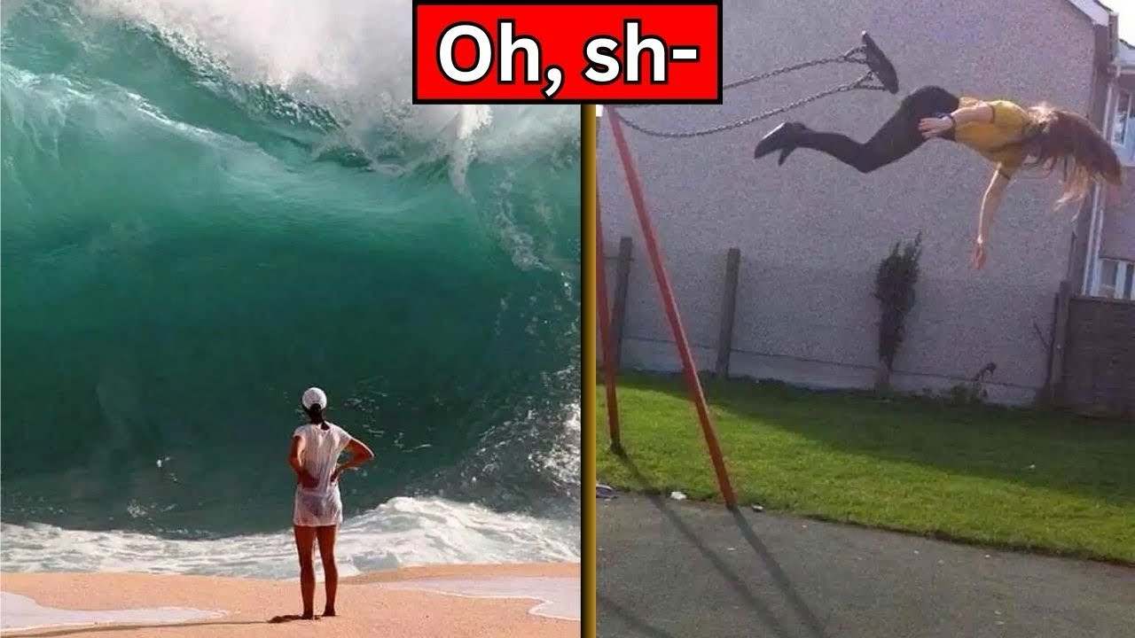 Photos Taken Literally One Second Before Disaster