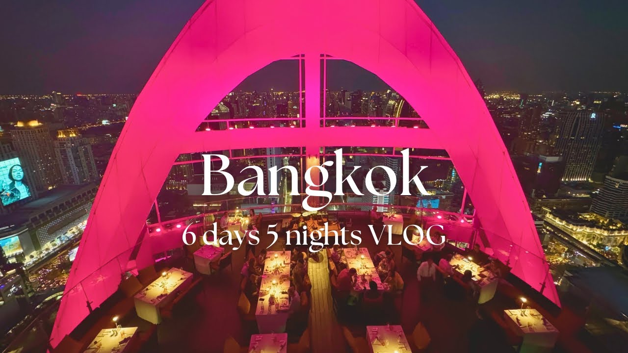 Bangkok バンコク年越しカウントダウンVLOG |カペラバンコクでアフタヌーンティー |ピンクのガネーシャ