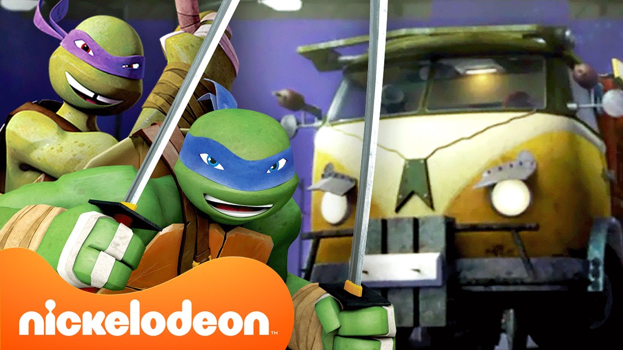 TMNT: Wojownicze Ż&oacute;łwie Ninja | Wszystkie pojazdy ninja od najmniejszego do największego!