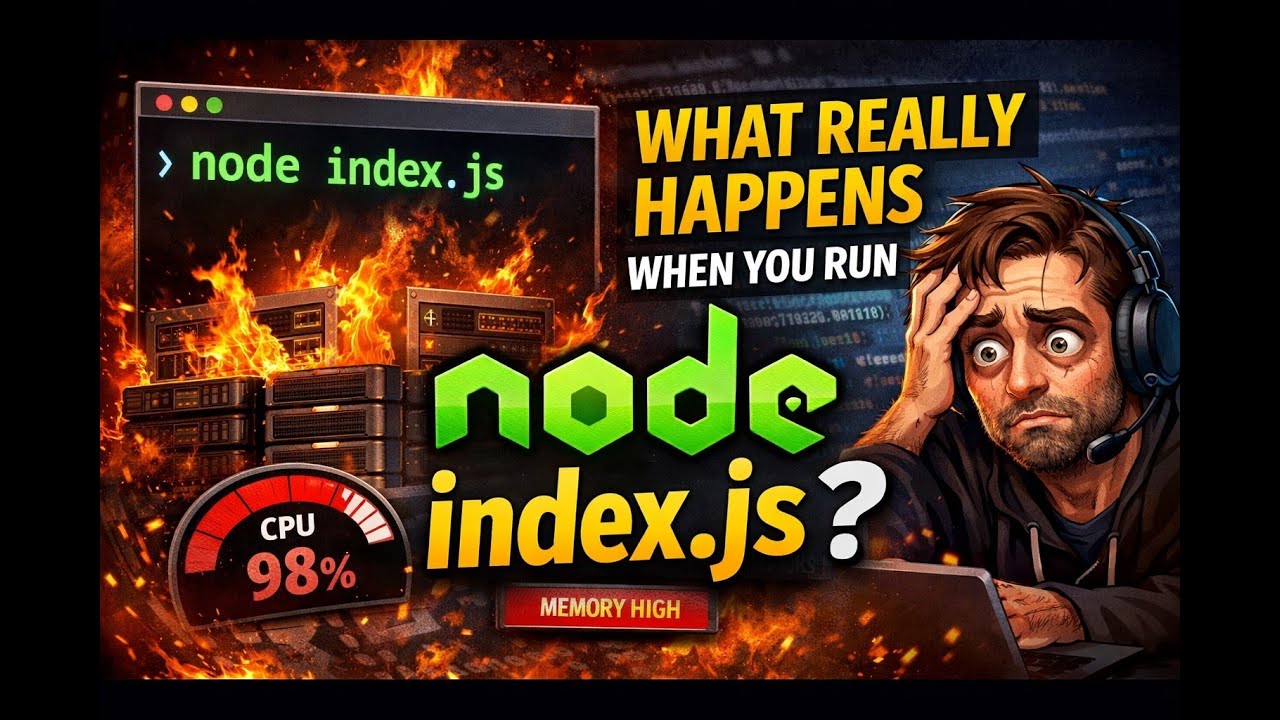 What Actually Happens When You Run node index.js?