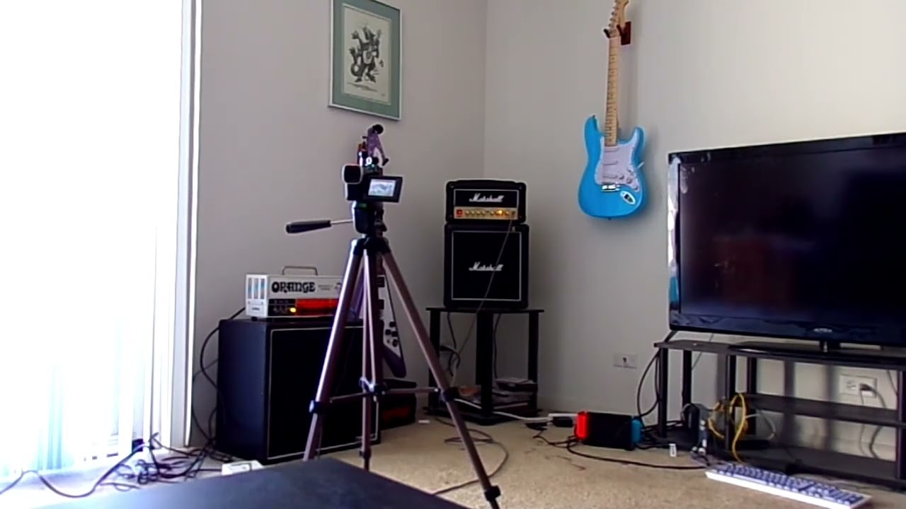Alex Lifeson, Les Paul Stereo test.  ​​⁠