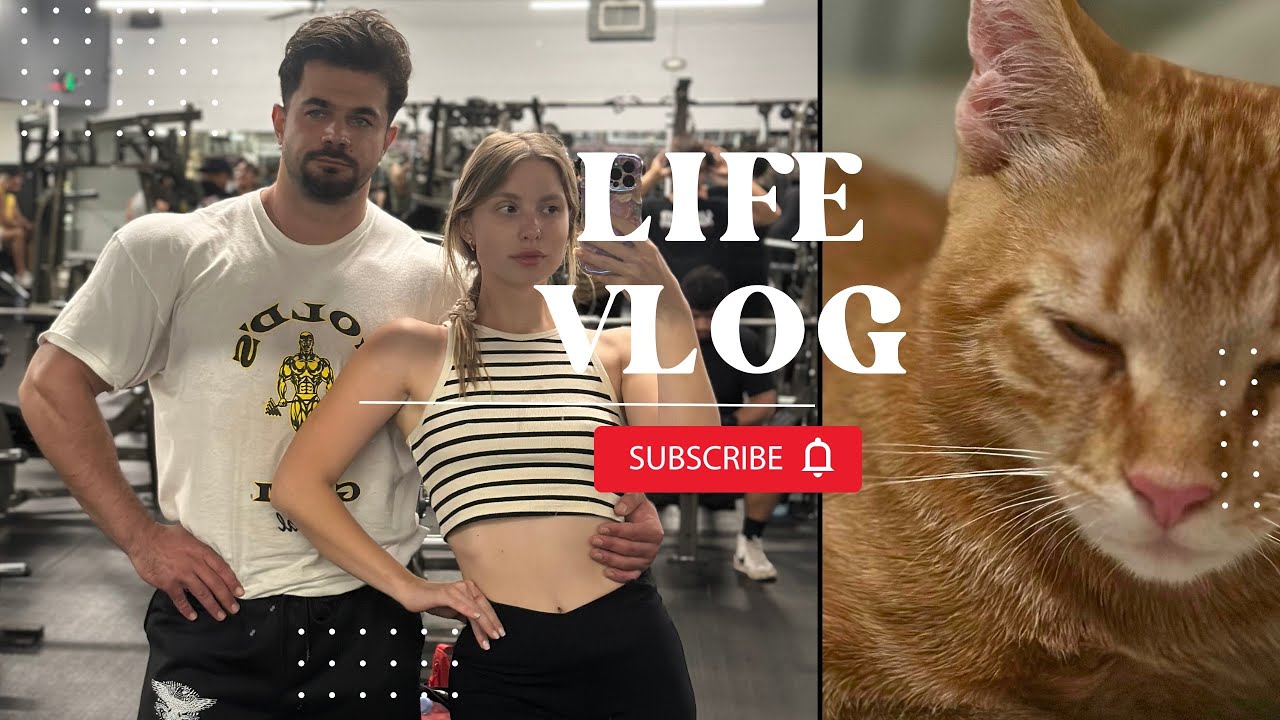 Vlog // тренировка ног, наш кот, мои мысли