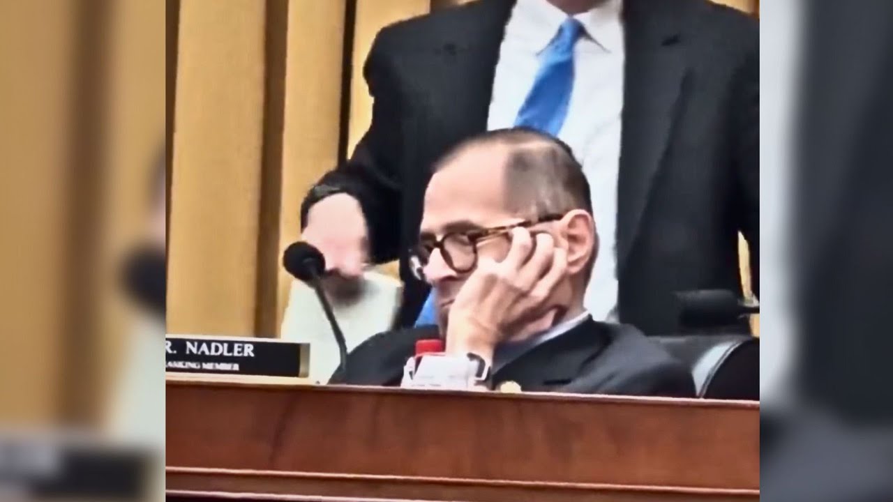 WATCH: Democrat Rep. Jerry Nadler is Paid 174K a Year For Sleeping On The Job (LITERALLY)