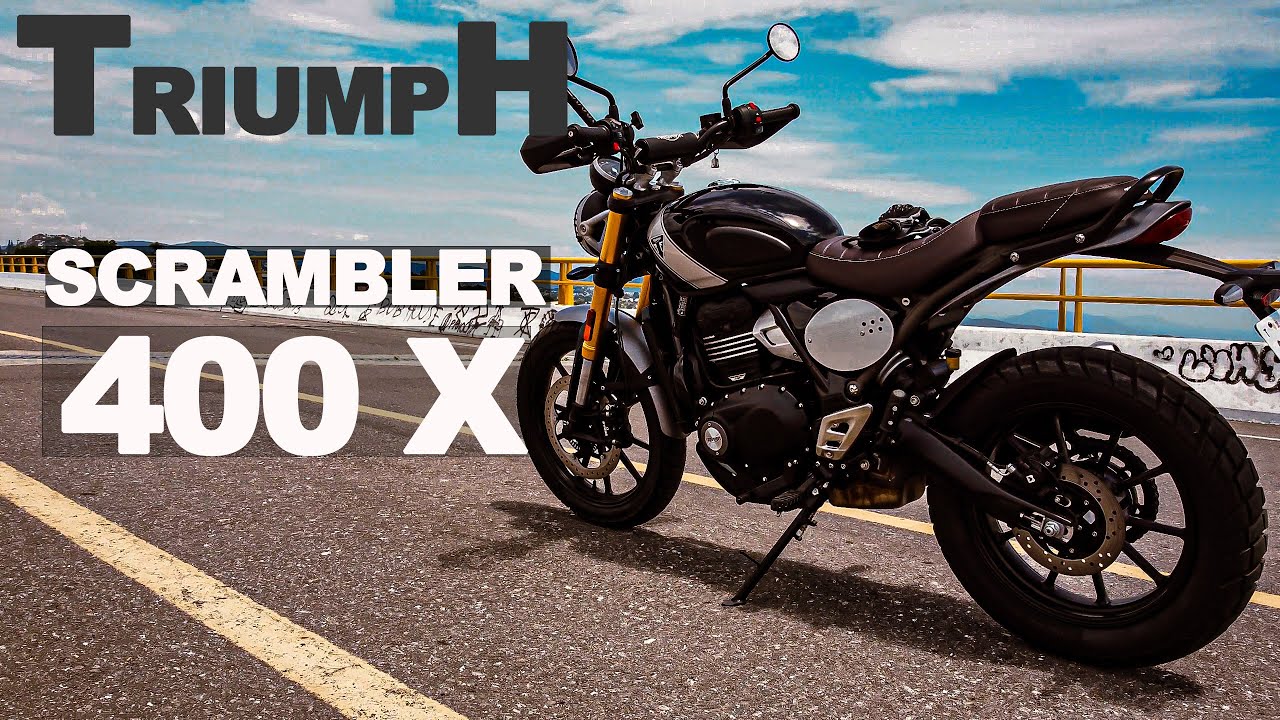 TRIUMPH SCRAMBLER 400X 2025 primeras impresiones.