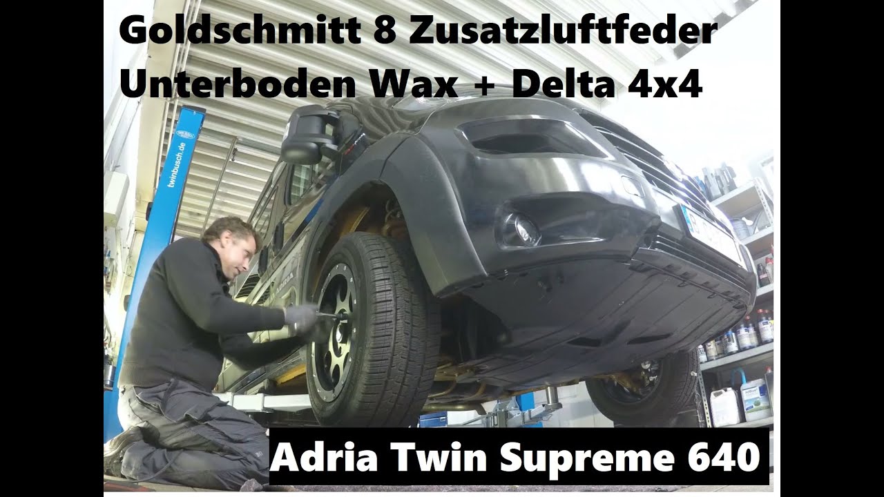 Adria Twin Supreme 640 SGX Einbau Goldschmitt 8