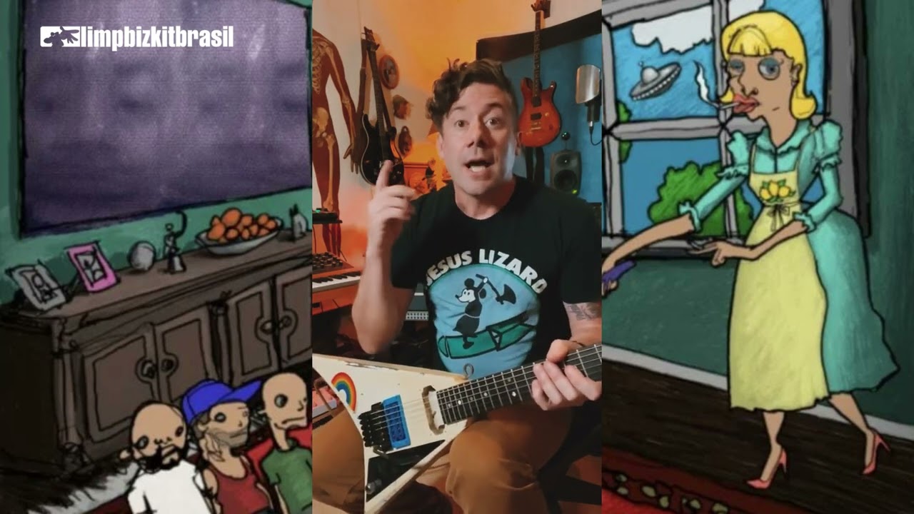 Wes Borland teaching Limp Bizkit's 