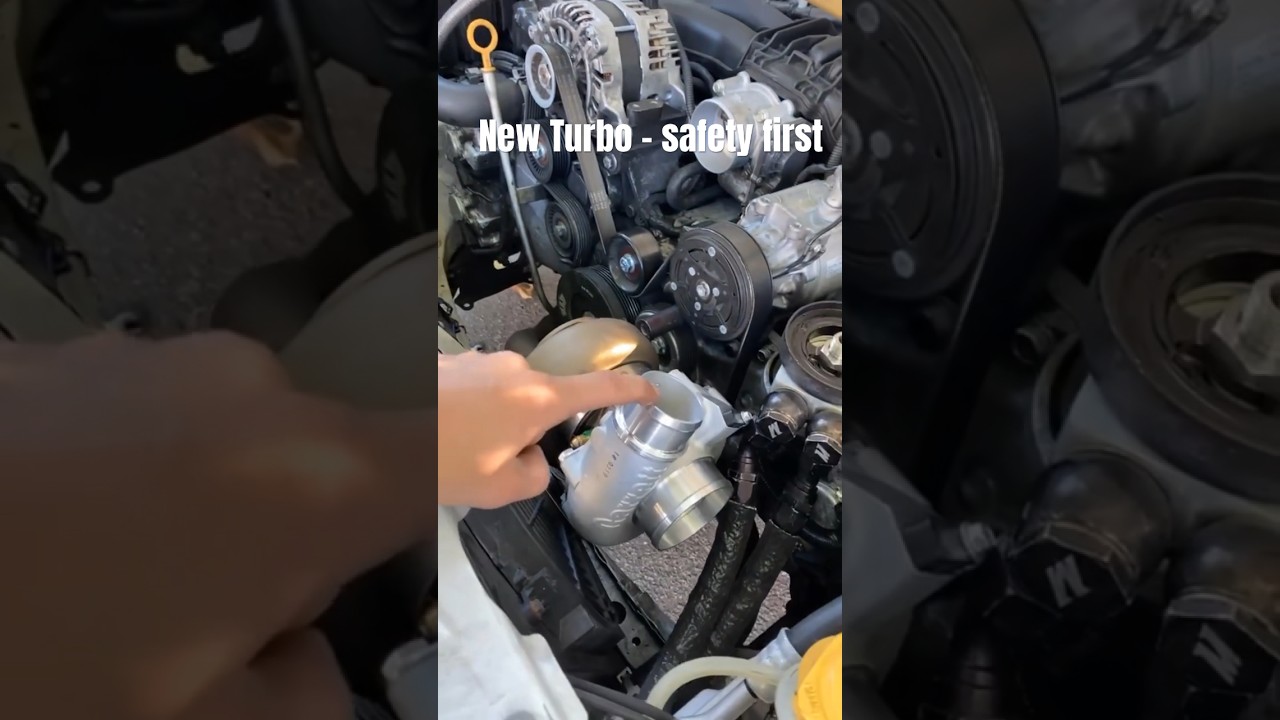 New Turbo for the BRZ #turbo #brz #subaru