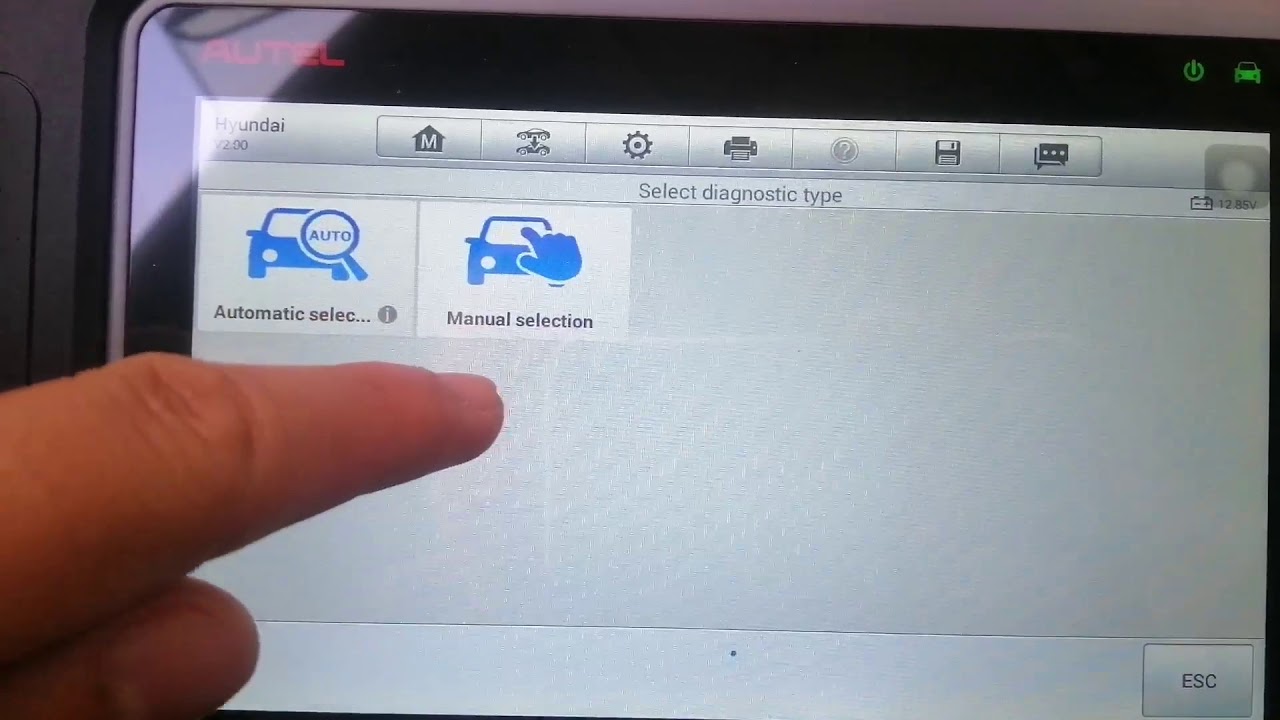 How To Use Autel Scanner MaxiCOM MK808