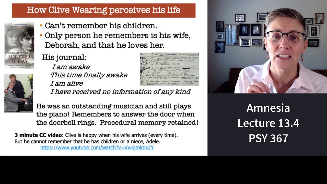 367 Lecture 13.4 S21 Amnesia