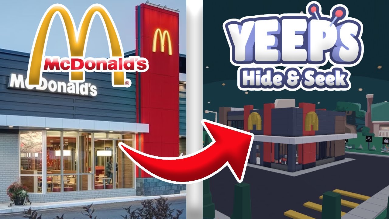 I Built a McDonalds Inside Of Yeeps Hide and Seek