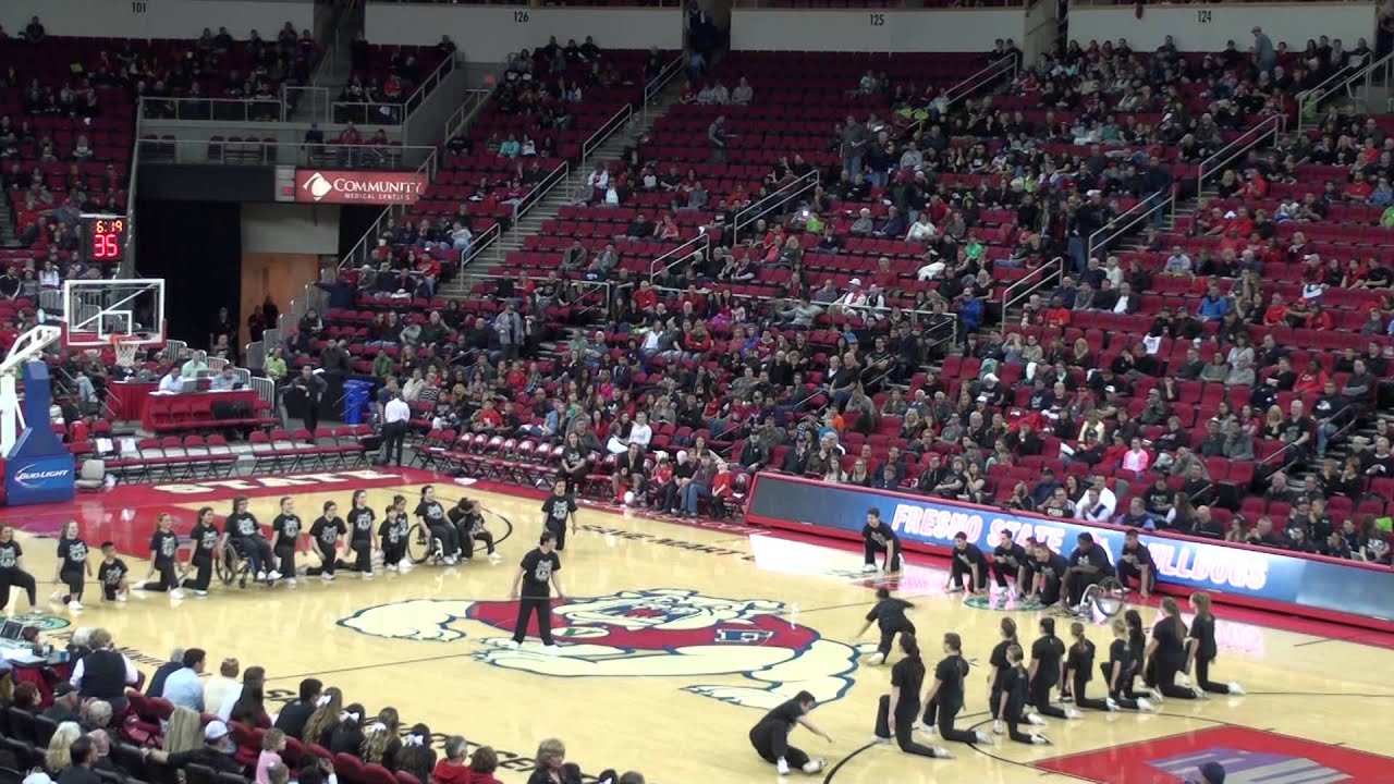 Break the Barriers Fresno State 1/2 Time Performance 2015