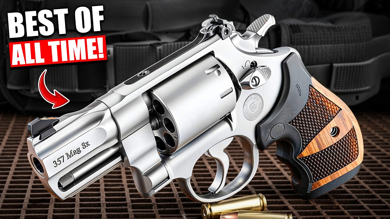 6 величайших револьверов Smith & Wesson, когда-либо созданных!