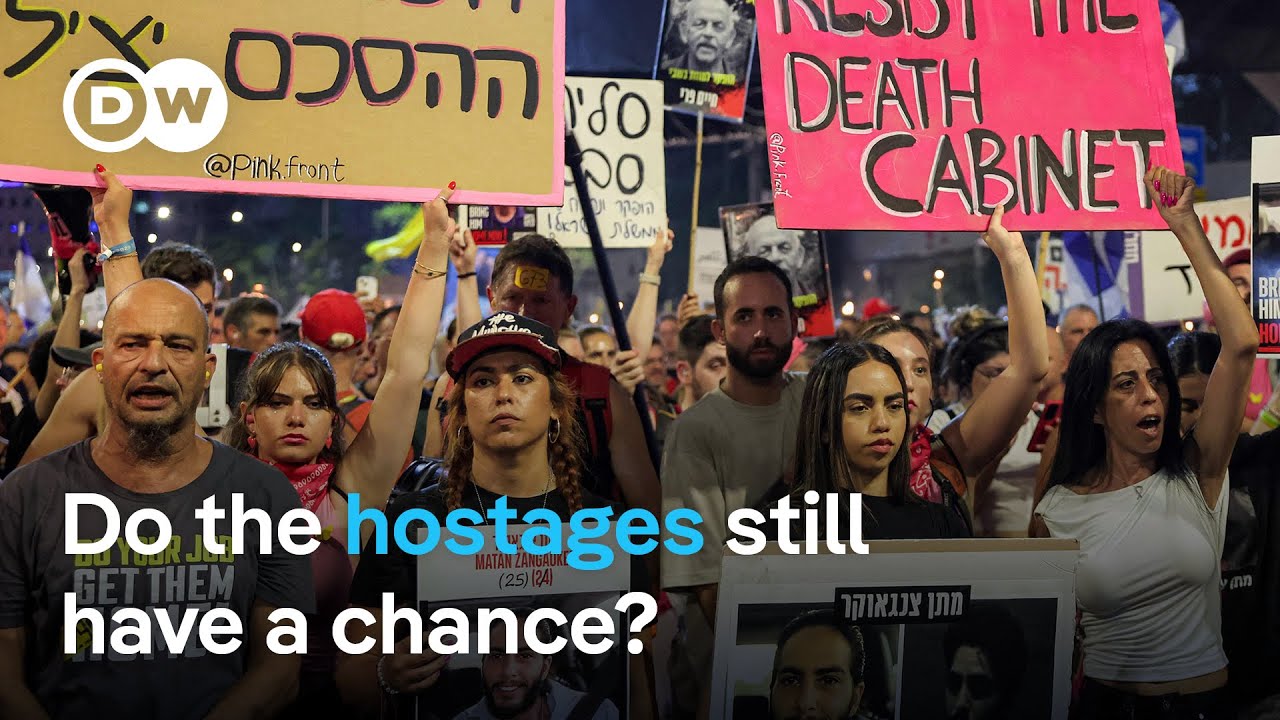 Israelis protest after their government&rsquo;s Gaza City takeover decision | DW News