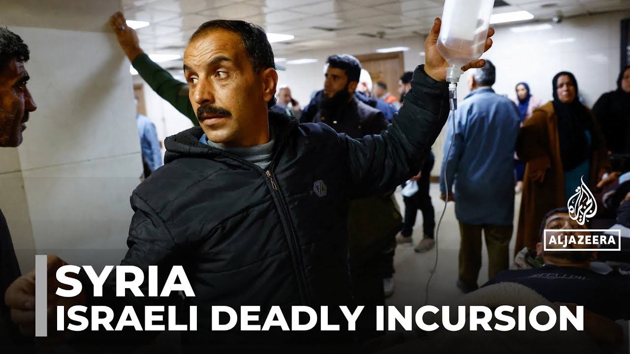 Syria calls Israeli incursion, strikes that killed 13 a &lsquo;war crime&rsquo;