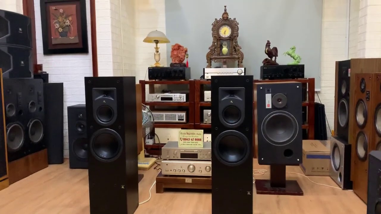 Loa cột mỹ AR  bass 20 cực chất quá đẹp cho các bác đam mê . Chơi đa dòng nhạc .