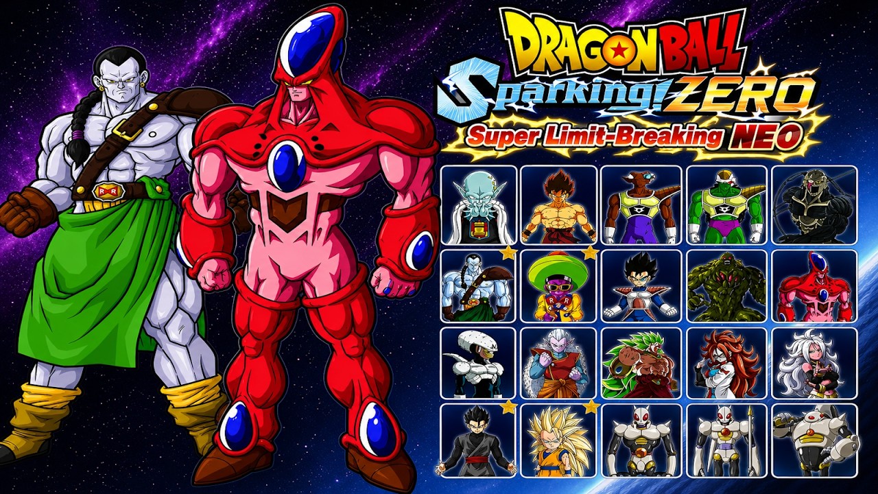 Dragon Ball Sparking Zero MAJOR CHARACTERS COMING