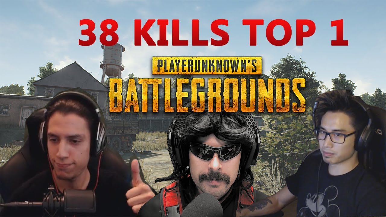PUBG Highlights Top 1 -  38 Kills Squad Grimmmz Anthony Drdisrespect - PLAYERUNKNOWN'S BATTLEGROUNDS