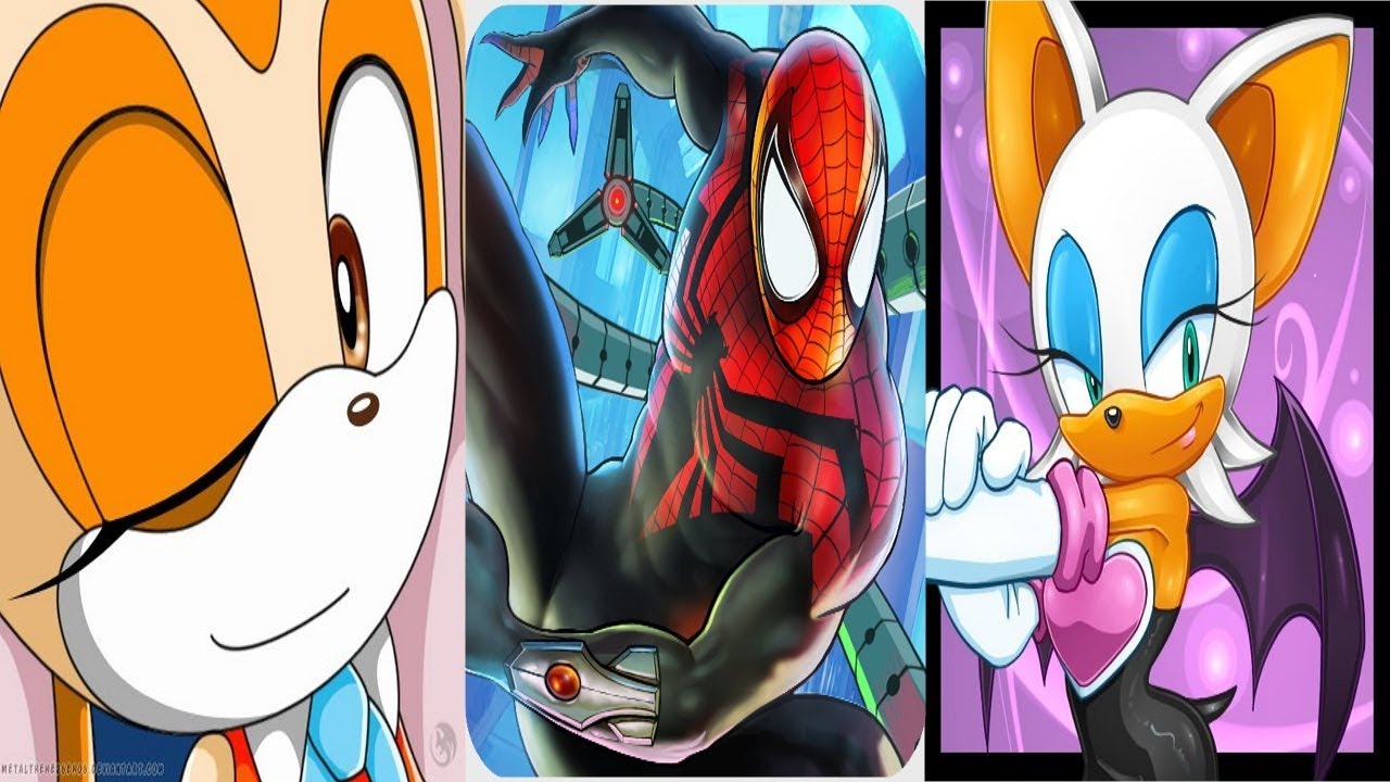 Sonic Dash Rouge VS Spider-Man Unlimited VS Sonic Dash Cream | Android iPad iOS Gameplay