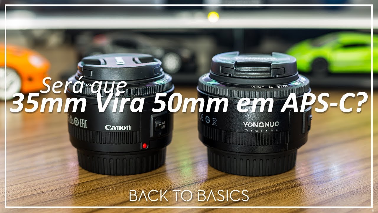 35mm Vira 50mm em Sensores APS-C ?
