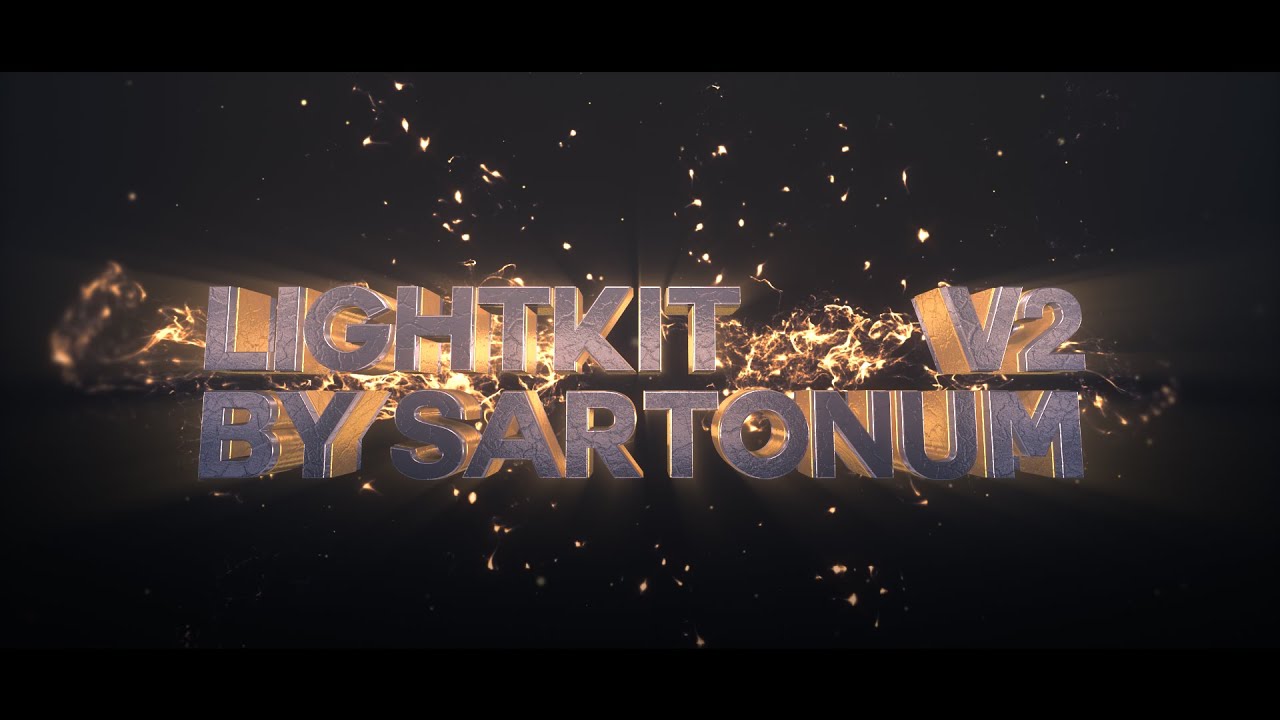 [EXPIRED] Sartonum's Blender-Internal Lightkit v2