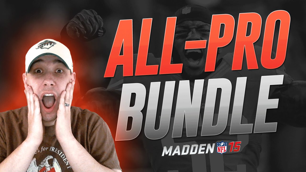 MUT 15 ALL-PRO BUNDLE OPENING - Guaranteed ELITE BADGE on Madden 15 Ultimate Team!