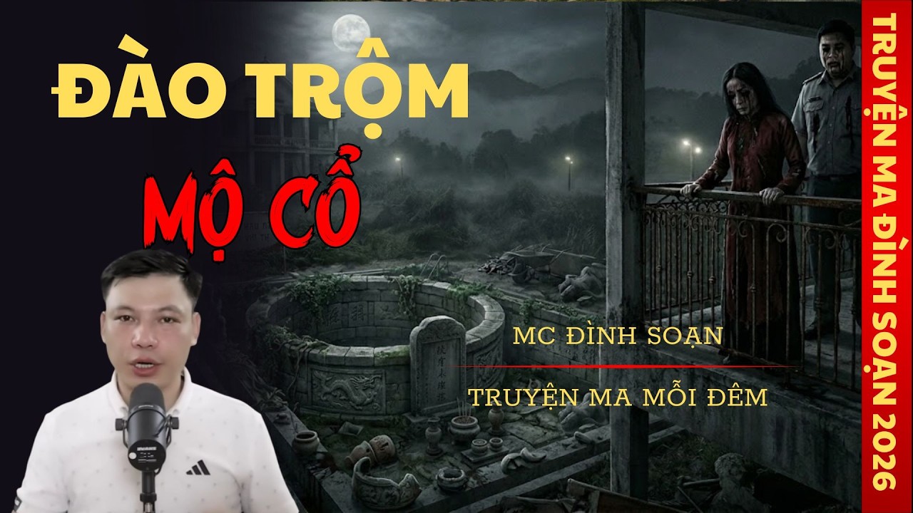 TRUYỆN MA MC ĐÌNH SOẠN : ĐÀO TRỘM MỘ CỔ | TRUYỆN MA CÓ THẬT