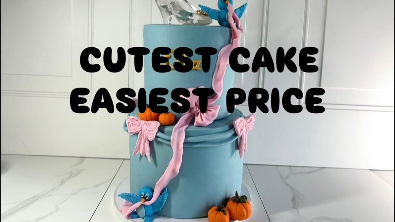 How to Make a Cinderella Cake + Price 