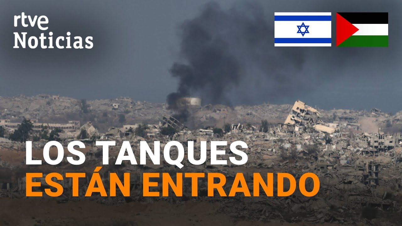 ISRAEL-GAZA: NETANYAHU COMIENZA la OFENSIVA TERRESTRE | RTVE Noticias
