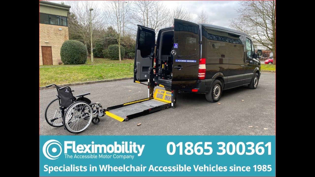 Mercedes Sprinter Wheelchair Accessible - Wheelchair user transfer