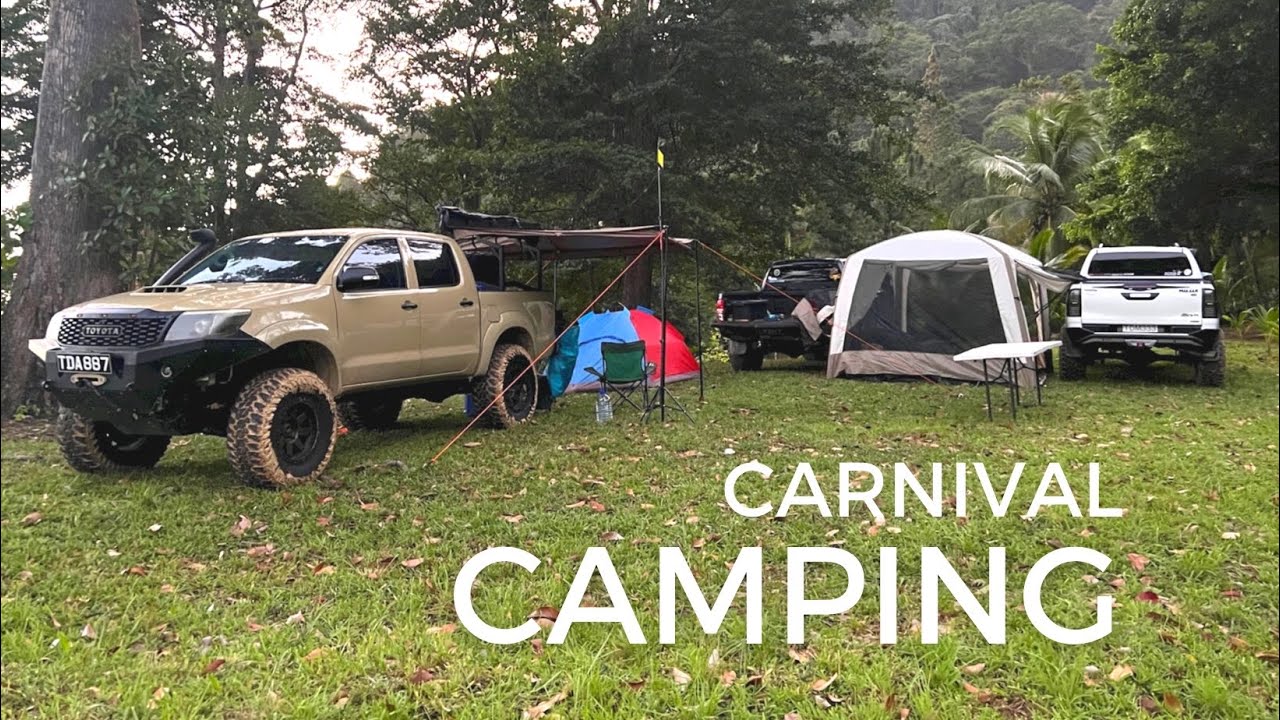 Relaxing Camping On The North Coast Of Trinidad And Tobago | 4x4 Adventure!