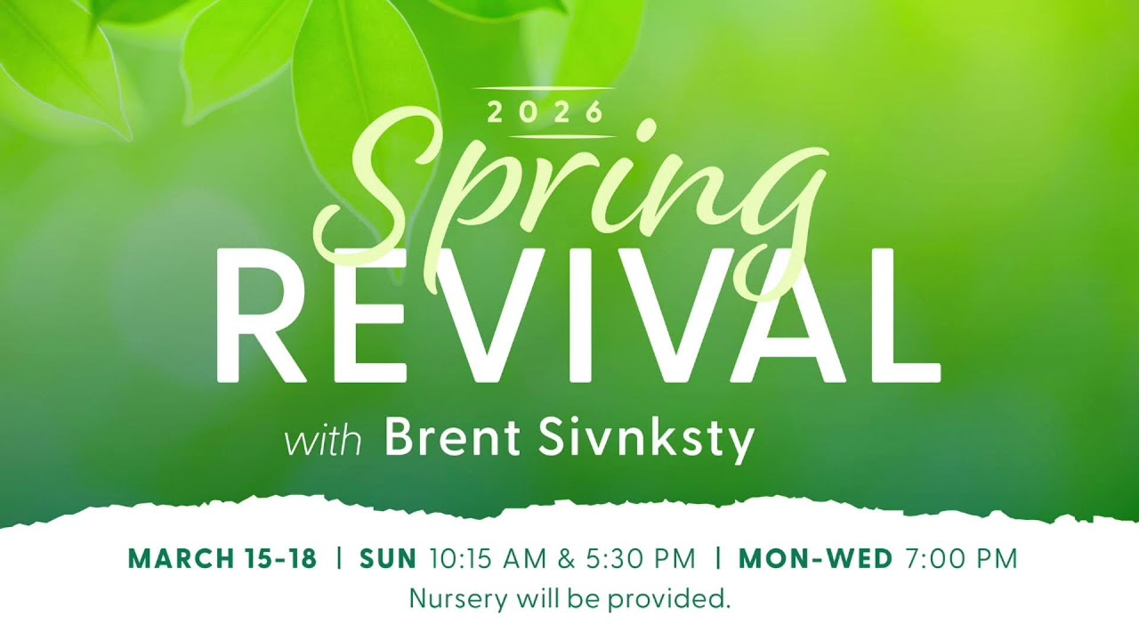 Monday PM Service March 16, 2026