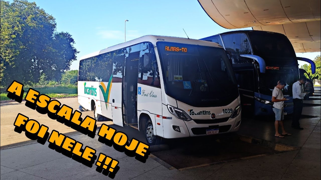 Eu Fiz a Linha NO Microônibus de PALMAS-TO a DIANÓPOLIS-TO e fazemos isso Nela.
