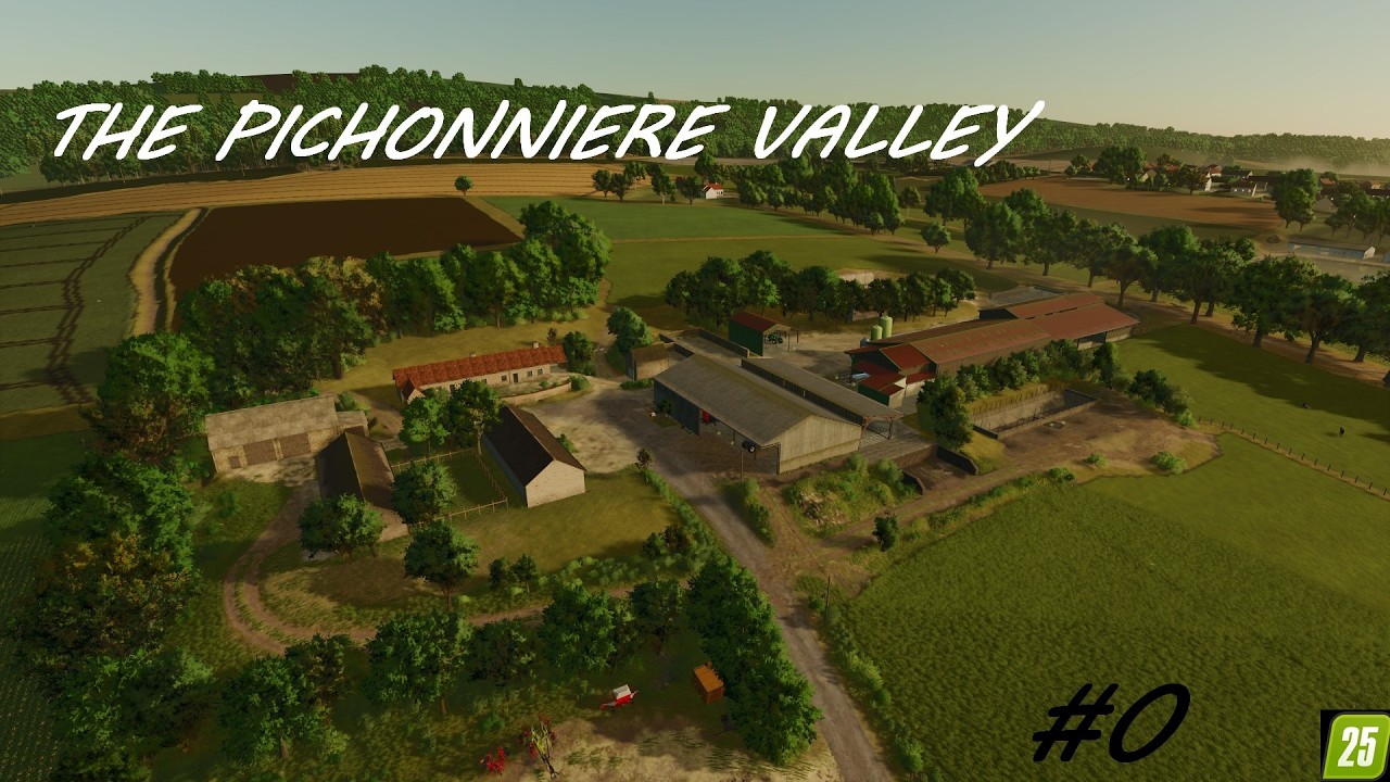 Nouvelle série sur La Pichonnière Valley. (épisode 0) farming simulator 25