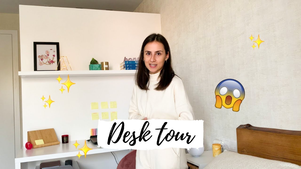 DESK TOUR (de estudiante de medicina) || Ana Blanca