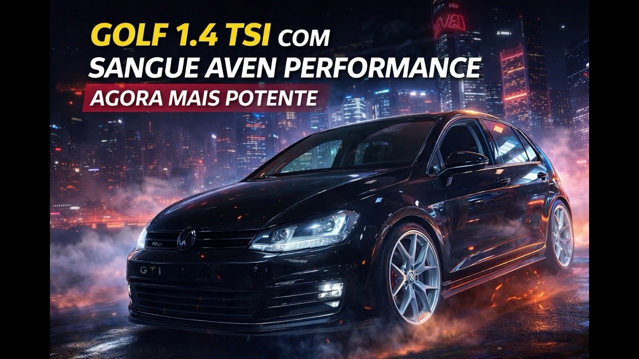 GOLF 1.4 TSI STAGE 2 COM DNA AVEN FICOU MAIS POTENTE