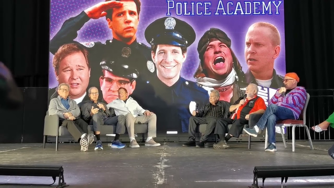 My Question & Answer Session with the Police Academy Cast at Telford Comic Con 28th September 2025