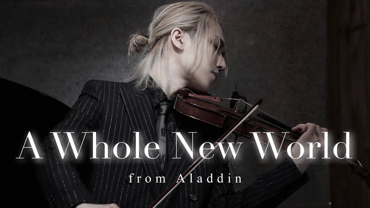 A Whole New World (from Aladdin) Violin Cover LIVE at 2023.4.29 アラジン『ホール・ニュー・ワールド』ヴァイオリン演奏【弓代星空】
