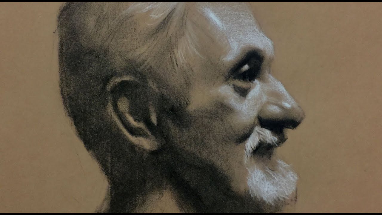 ZIMOU TAN | ART | How to draw, with toned paper.