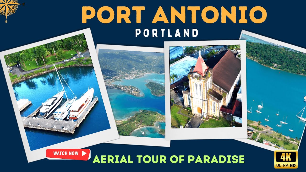 Breathtaking Drone Views of Port Antonio, Jamaica