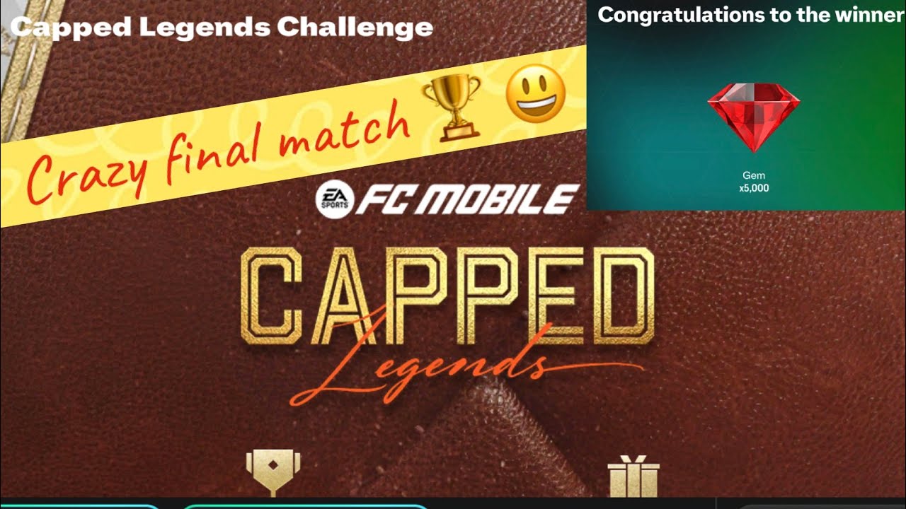 FCMobile #fifamobile 943: Capped Legends Challenge 🏆 😎