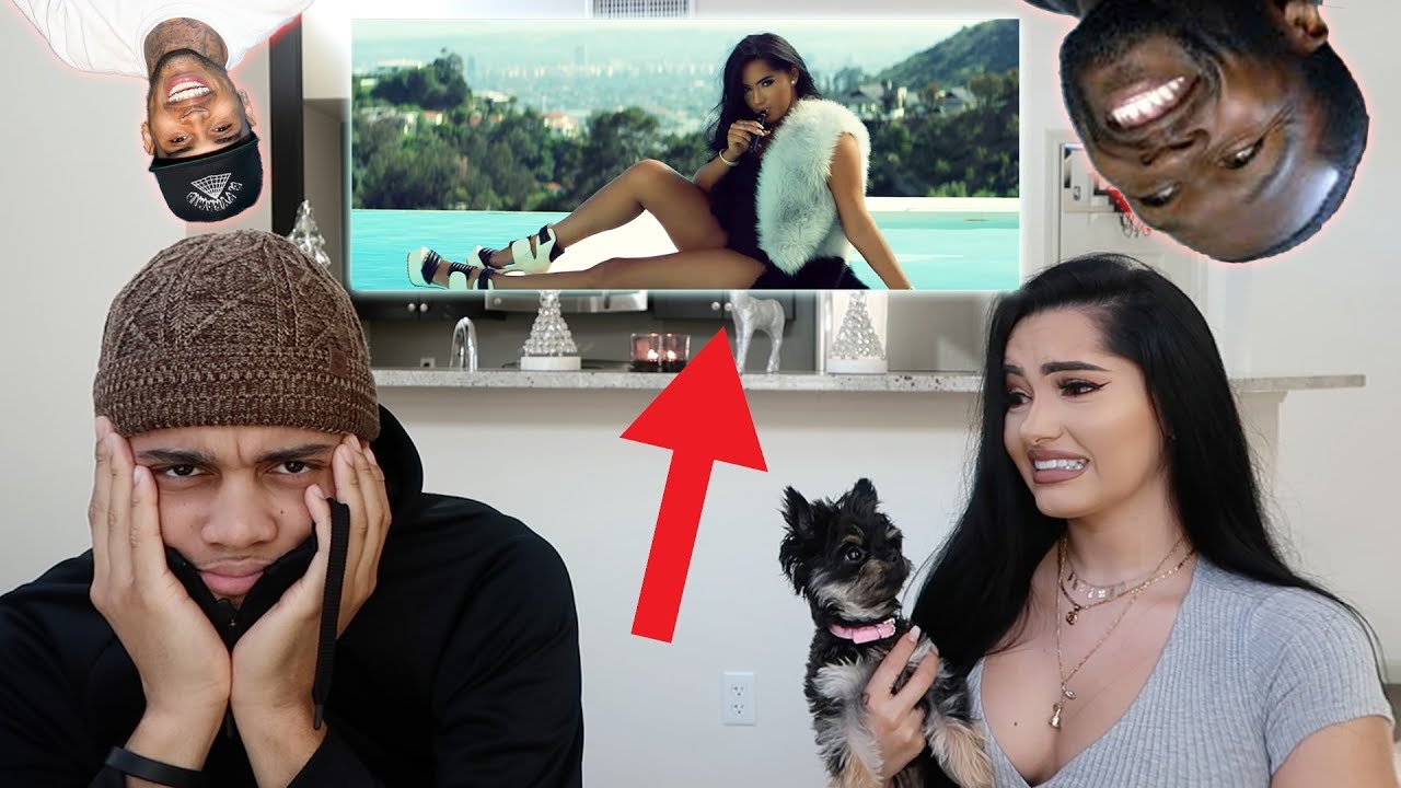 KB REACTS TO KARLA IN 50 CENT & CHRIS BROWN'S MUSIC VIDEO 