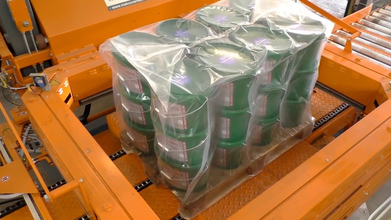 HEYNDRICKX Engineering - MSK Multitech shrink hood machine
