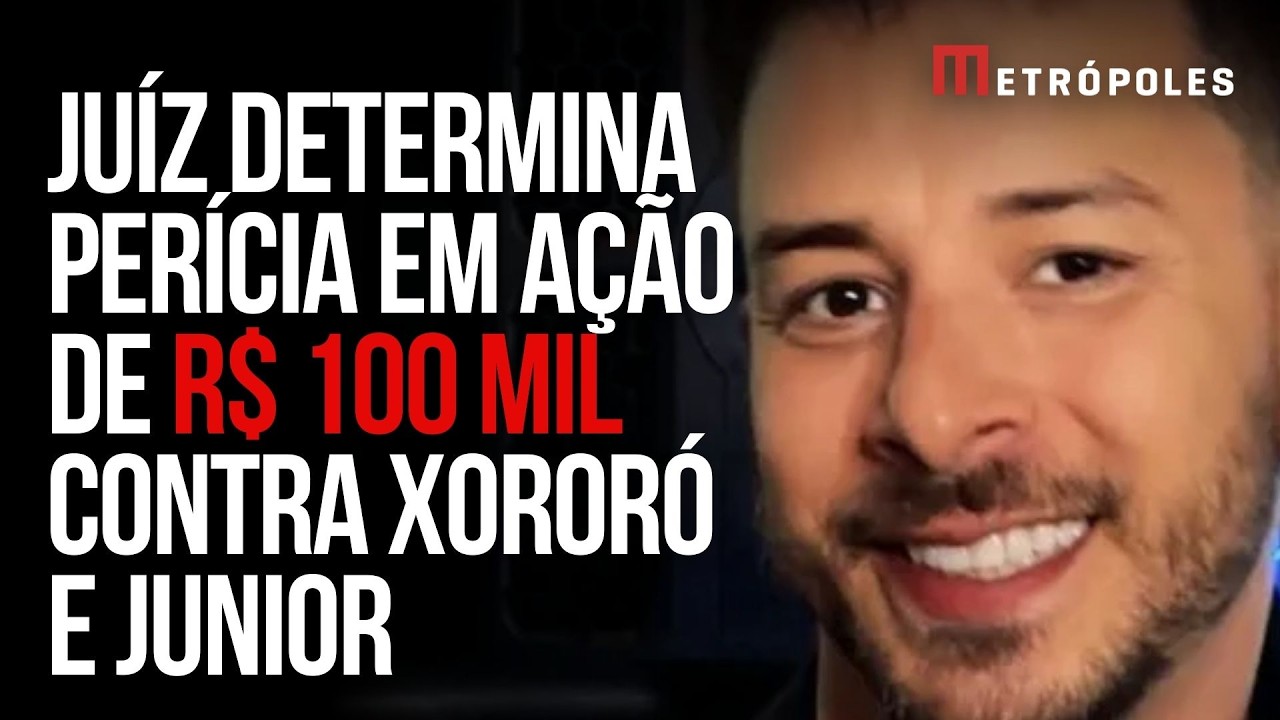 Juiz determina perícia em ação de R$ 100 mil contra Junior e Xororó
