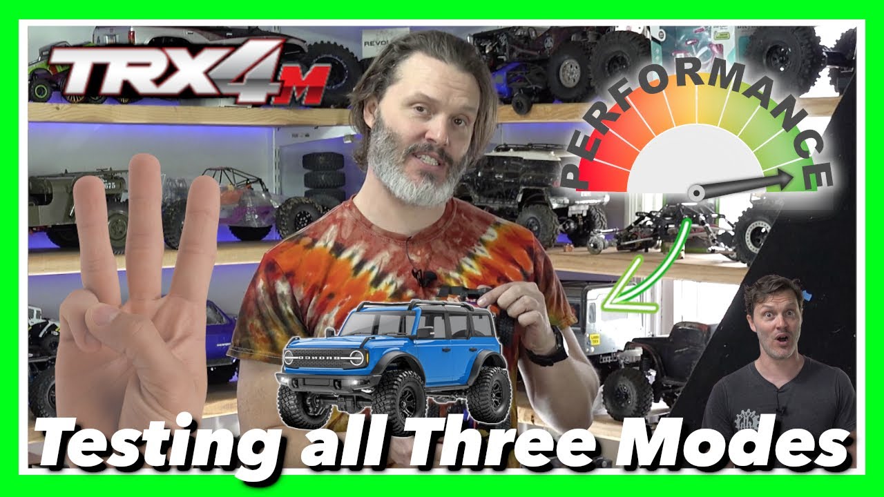 ALL THREE MODES TESTED || TRX4M Slant board testing continued (TRX4 M Part 5) || Holmes Hobbies