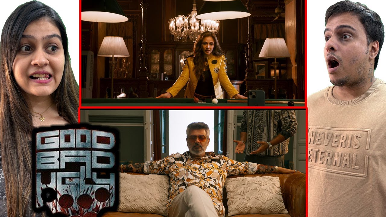 GOOD BAD UGLY PRE CLIMAX SCENE REACITON | AJITH KUMAR | TRISHA KRISHNAN | ARJUN DAS | SHW VLOG